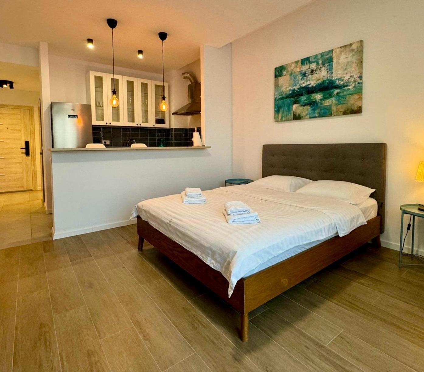 Apartmán Cez Studio Mamaia Nord Năvodari Exteriér fotografie
